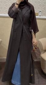 ⁦Blazer abaya⁩ - الصورة ⁦4⁩